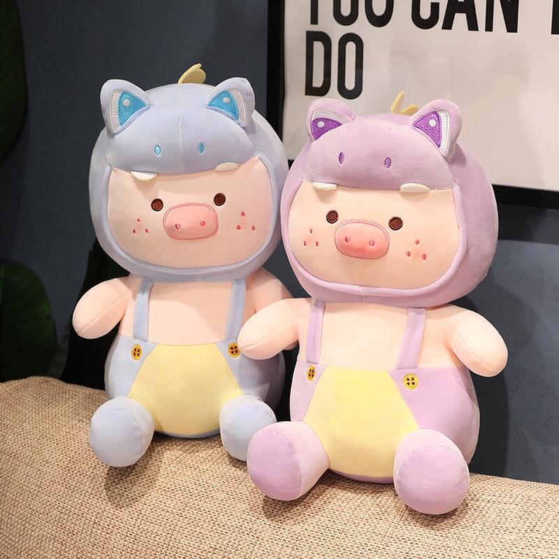 Thú Nhồi Bông Hình Chú Heo Xinh Xắn 25/35/45cm