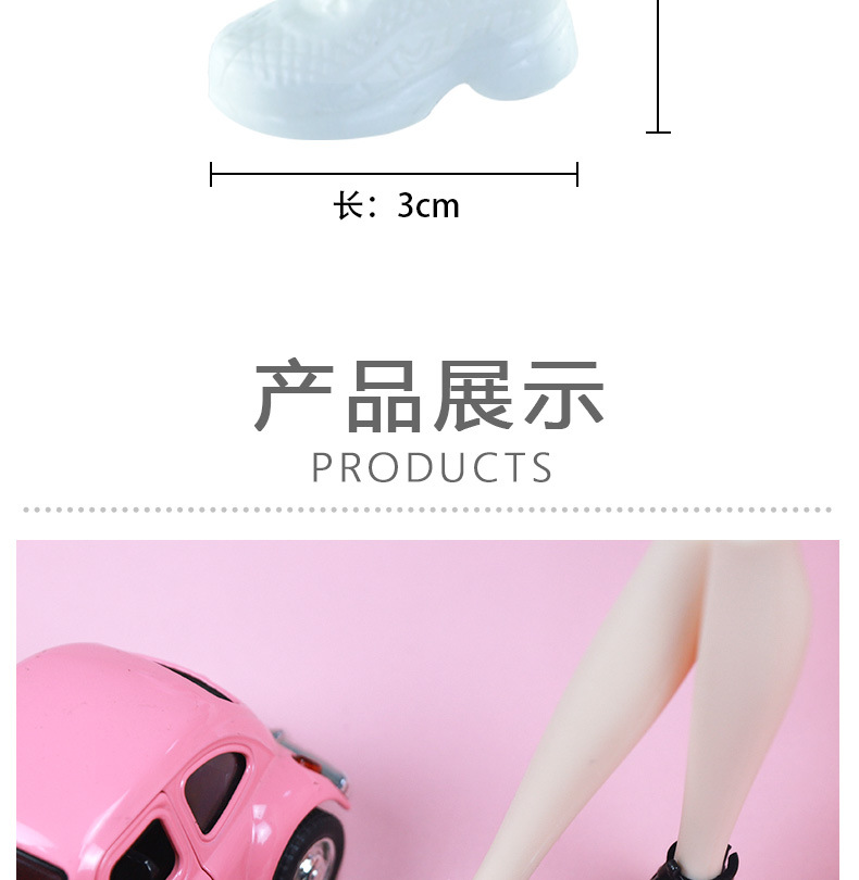 Phụ Kiện Giày Cho Búp Bê Tỷ Lệ 1 / 6 28cm