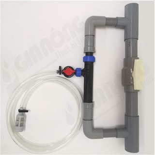 Bộ châm phân venturi phi 34 – Bộ Hút Phân Phi 34mm Gia Nông