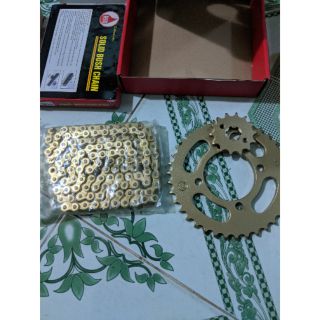 [HCM] Nhông sên đĩa  Exciter 135 Malaysia chất lượng cực tốt / bộ nhông xích Exciter 135