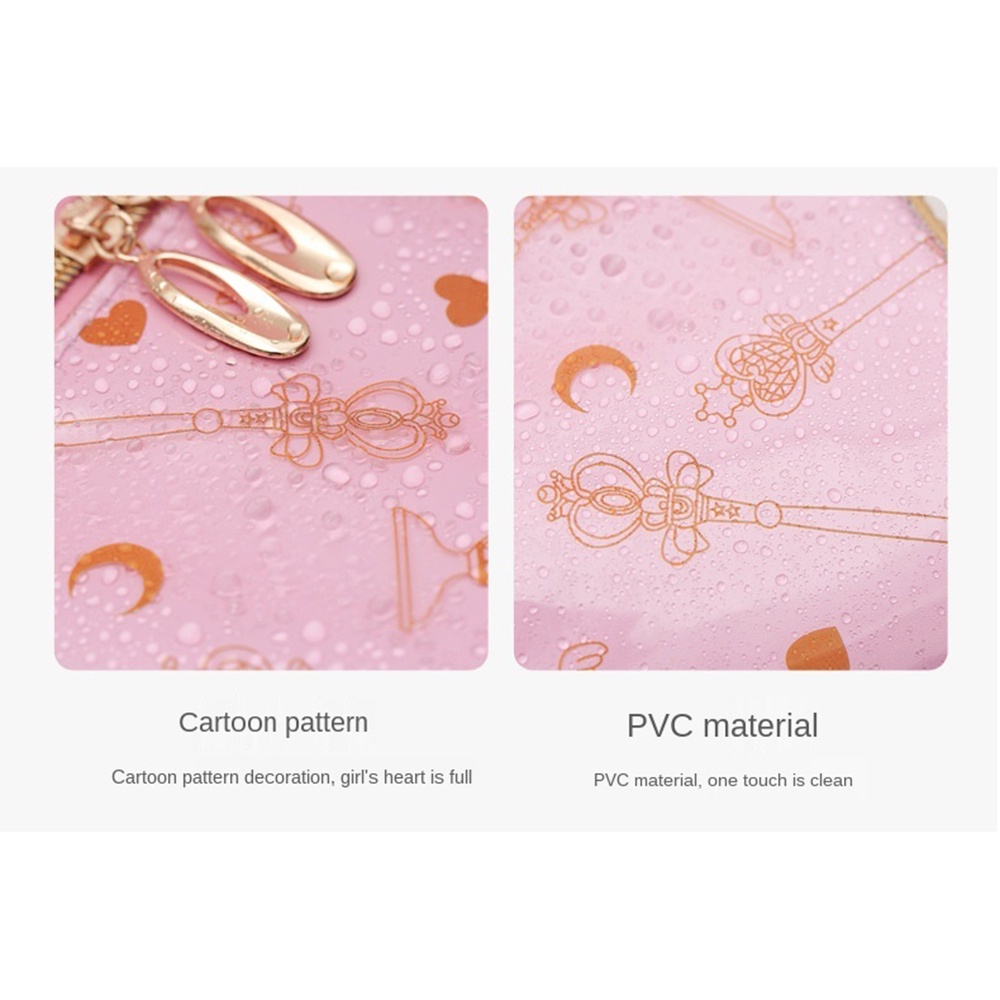 (Hàng Mới Về) 1 Túi Đựng Mỹ Phẩm Trang Điểm Hình Thủy Thủ Mặt Trăng Thời Trang Dành Cho Nữ