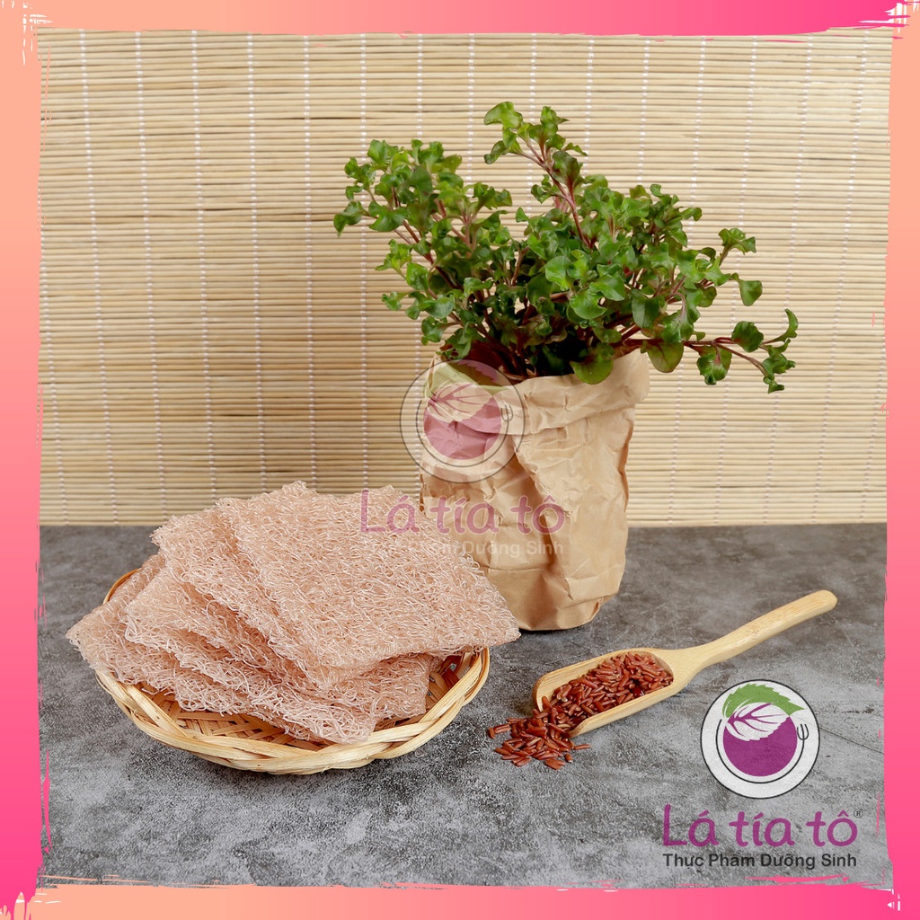 BÁNH HỎI GẠO LỨT 300gr - LÁ TÍA TÔ