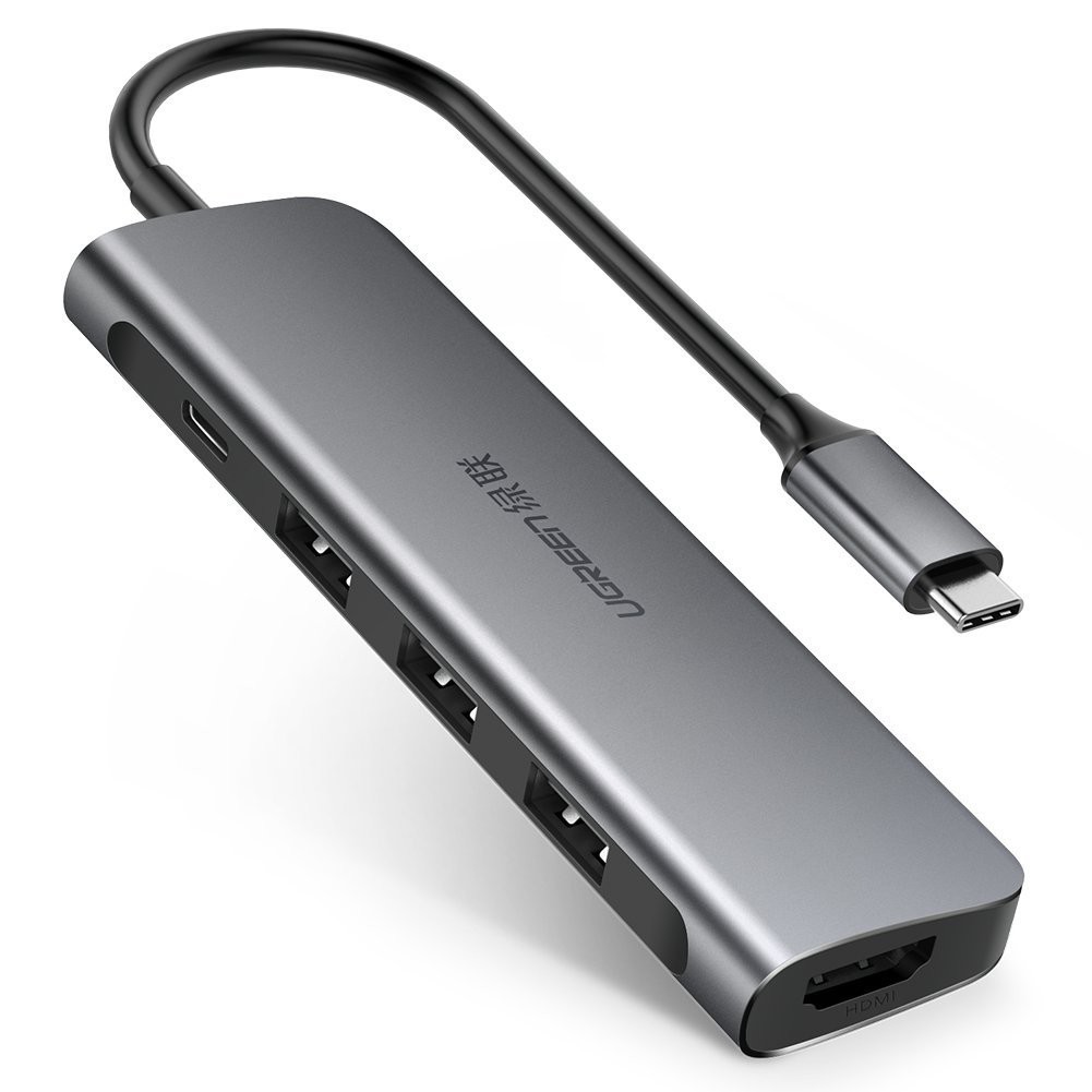 CÁP USB-C TO HDMI + USB 3.0 (50209) CHÍNH HÃNG UGREEN