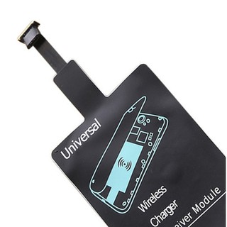 Miếng Dán Sạc Không Dây Qi Cho Iphone Android Micro Usb