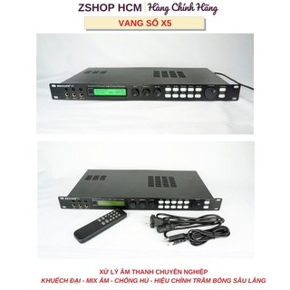 Vang số karaoke x5 chống hú cao cấp đa chức năng - bảo hành 12 tháng