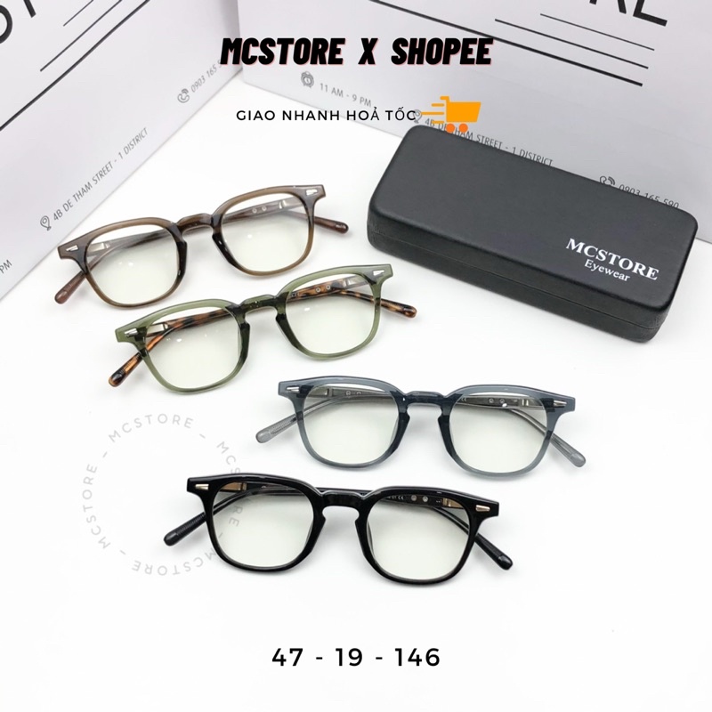 Gọng Kính Vuông Unisex Hot 2022