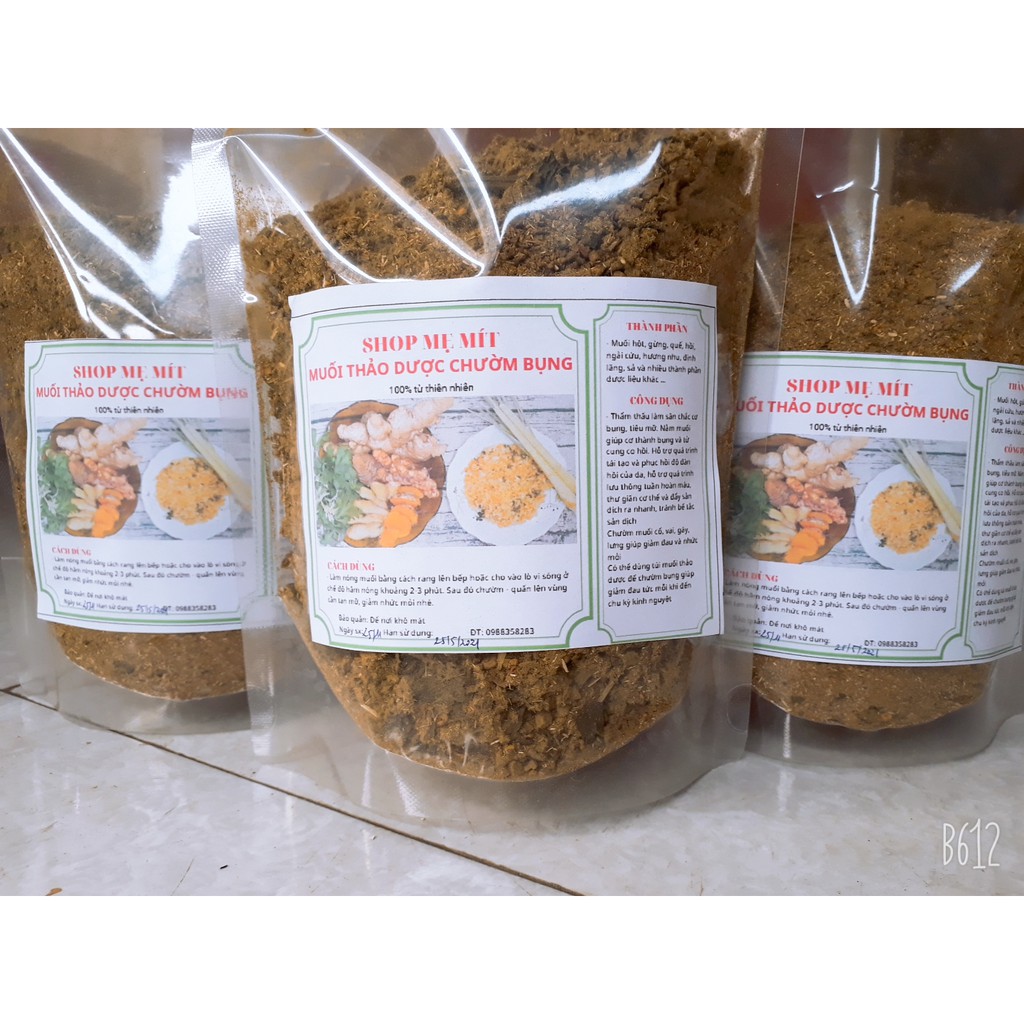 Muối thảo dược sau sinh