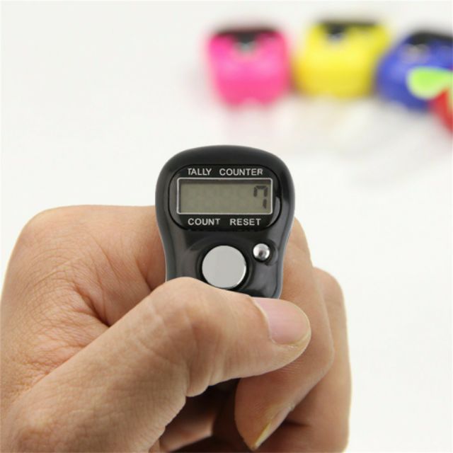Máy đếm mini cầm tay có màn hình LCD tiện dụng chất lượng cao