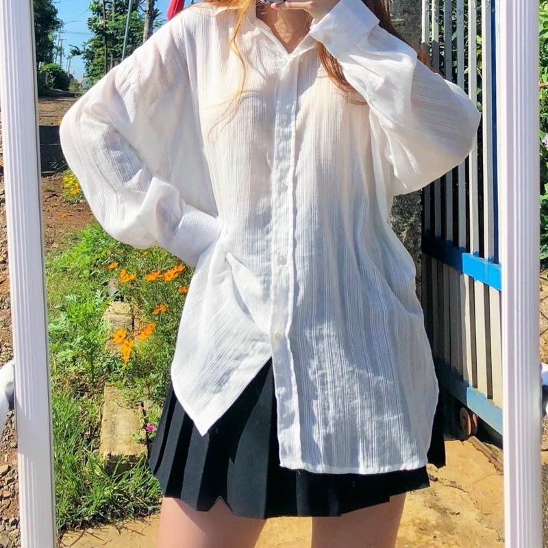 ÁO SƠMI FORM RỘNG