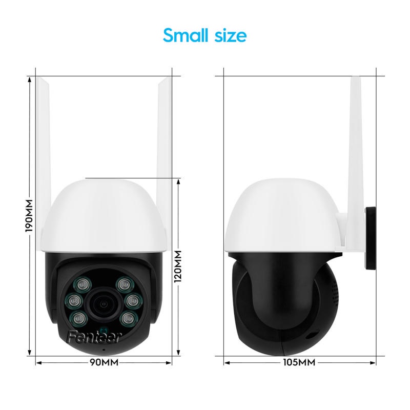 Camera IP Wifi chống nước hai chiều phích cắm Tuya
 | BigBuy360 - bigbuy360.vn