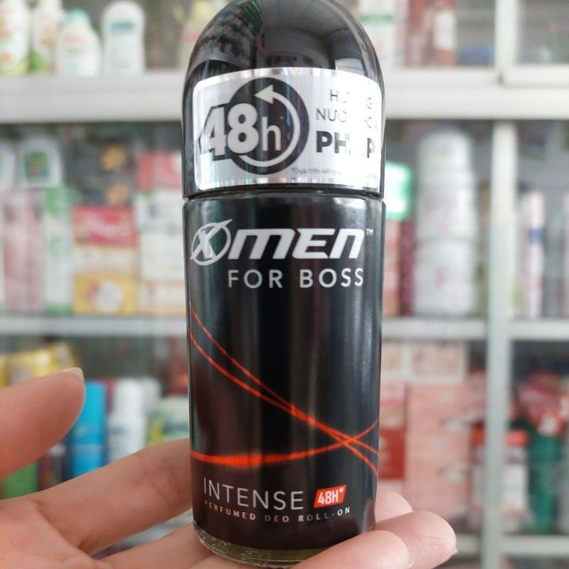 Lăn khử mùi 48h XMen For Boss Intense 50m, hương nước hoa Pháp