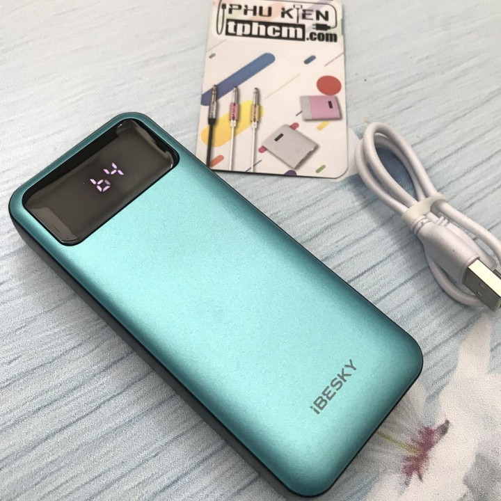 Sạc dự phòng Ibesky PS503 10.000mah ♥️Freeship♥️ Giảm 30k khi nhập MAYT30 - Pin sạc dự phòng Ibesky