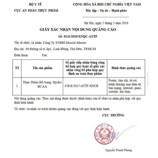 Thực Phẩm Bổ Sung Hydro BCAA + EAA 90 Lần Dùng