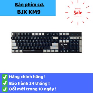 Bàn phím cơ BJX KM9 Full size Red switch. Bàn phím chỉ giành riêng cho game. Giá cực rẻ chất lượng tốt.