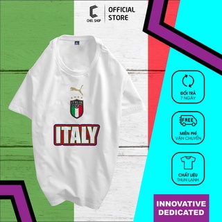 Áo thun cao cấp Italia basketball style [TRẮNG - XANH - ĐEN]