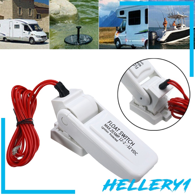 [Hellery1] Công Tắc Phao Bơm Hơi Tự Động Cho Tàu Thuyền