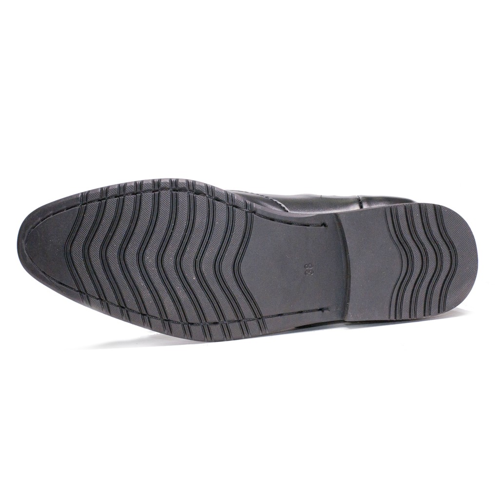 Giày Boot Nam AROTI Cao Cổ Chất Đẹp Cao Cấp,Đế Khâu Siêu Bền, Tăng Chiều Cao 3cm Form Hàn Màu Đen - CB520-NHAM(T)