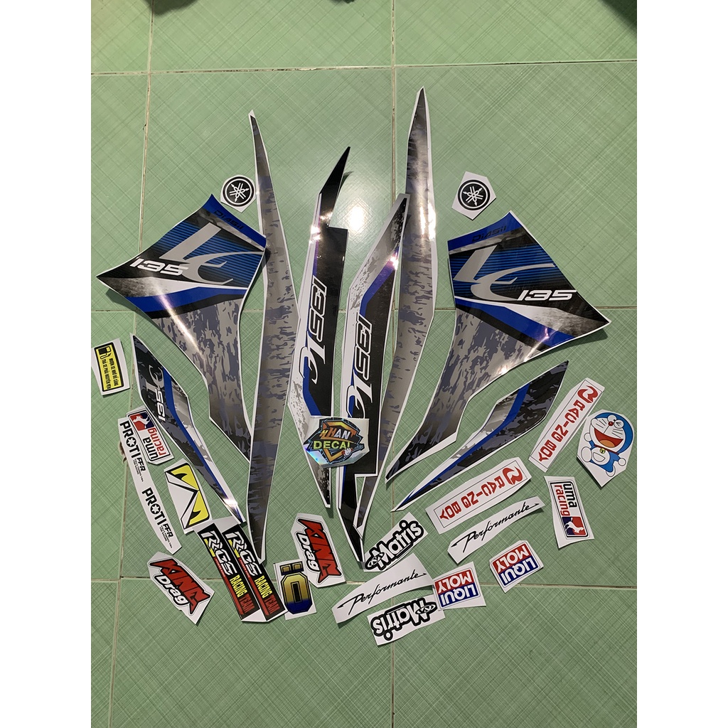 Tem exciter 135 LC v6 xanh