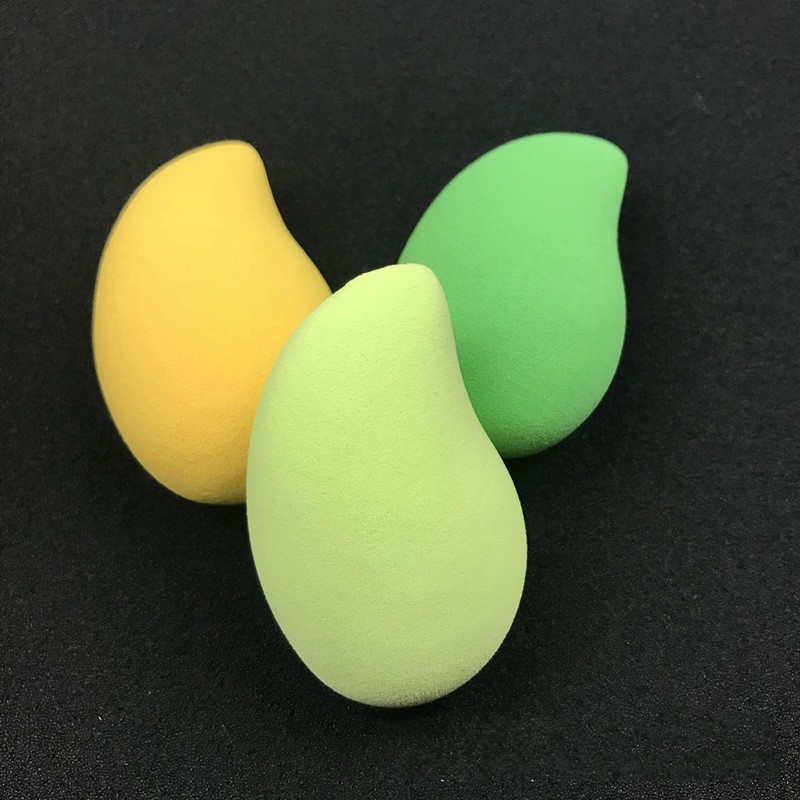 Wet and Dry Mango Makeup Egg Is Not Easy To Eat Powder Makeup Egg Three-dimensional Face Puff Sponge Puff Beauty Tool