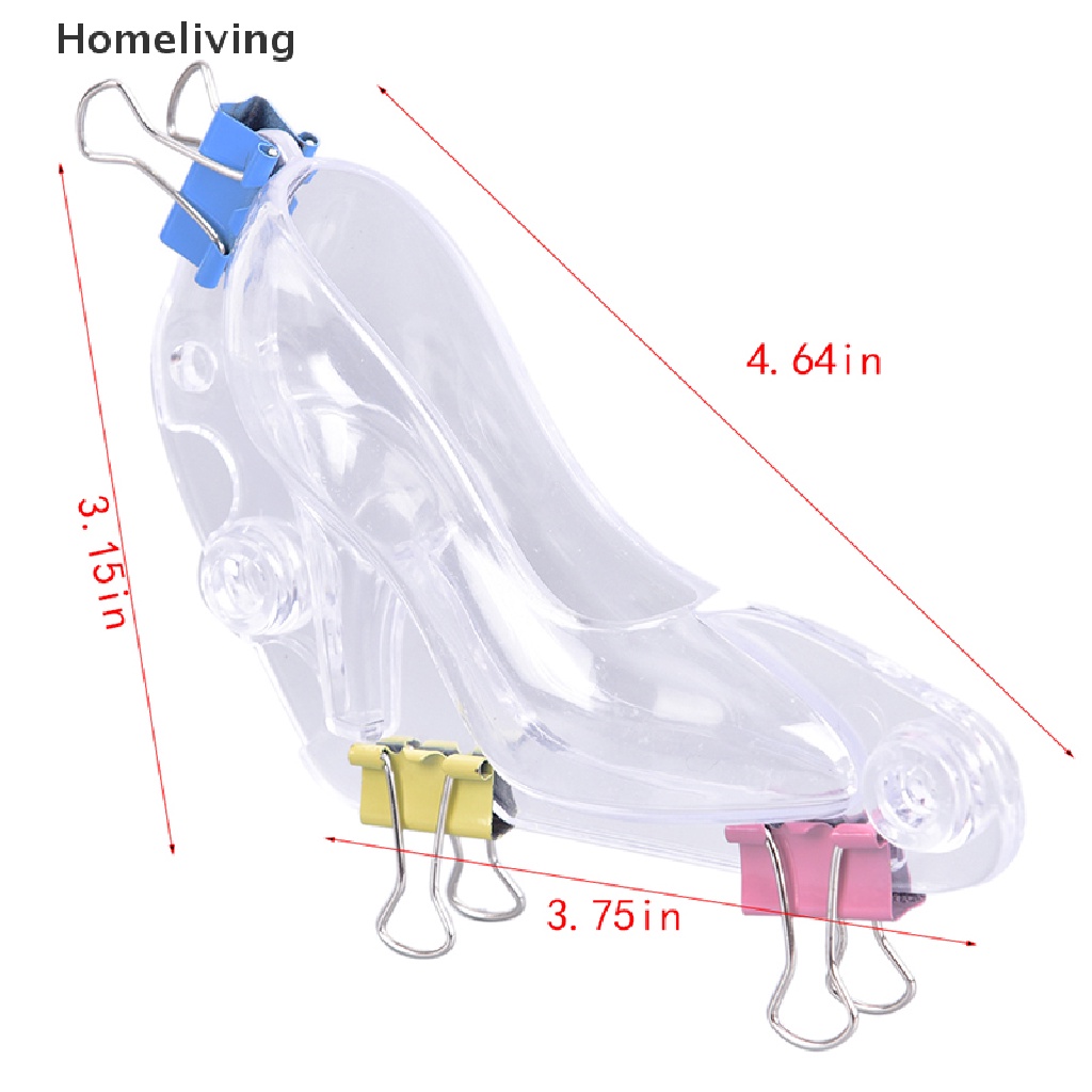 Khuôn Làm Bánh Kẹo Hình Giày Cao Gót 3D DIY