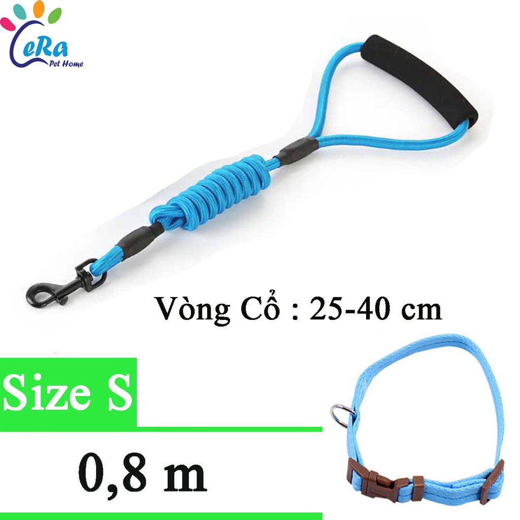 Dây Dắt Chó Cao Cấp - Tặng Kèm Vòng Cổ - Dây Dắt 012
