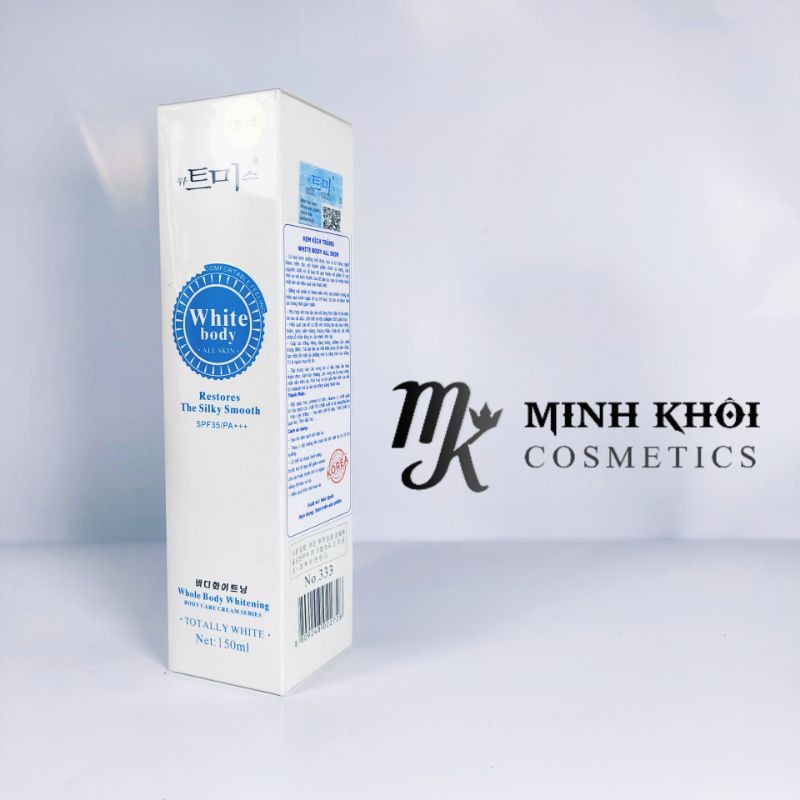 KEM CHỐNG NẮNG KÍCH TRẮNG DA HÀN QUỐC WHITE BODY