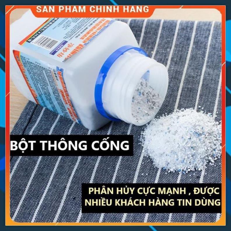 [Sẵn Hàng Giao Ngay] Bột Thông tắc cống , thông tắc bồn cầu (giá sỉ)