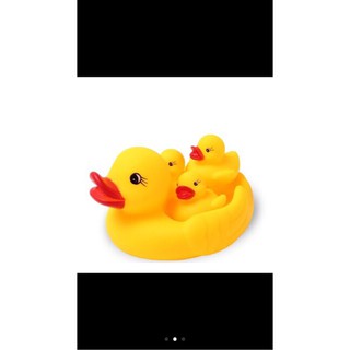 Vịt thả bồn tắm cho bé( 1 vịt mẹ + 3 vịt con)