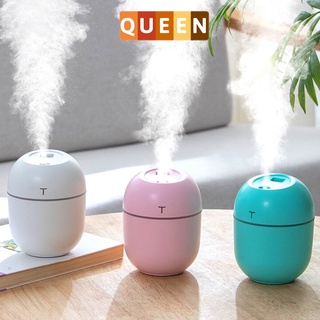 Máy xông tinh dầu mini phòng ngủ phun sương khuyếch tán tinh dầu đuổi muỗi 220ml QH45 - QueenHouse