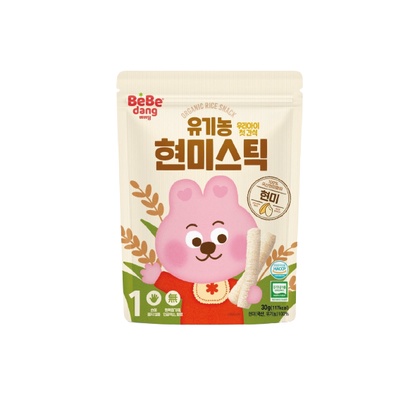 Bánh ăn dặm hữu cơ BEBEDANG Hàn Quốc (30g ~50g) date T2/2024