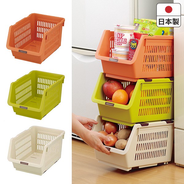 Giá đựng hoa quả, đồ khô dạng lưới Inomata