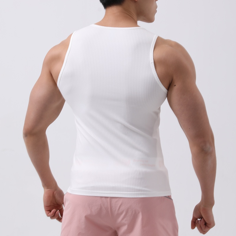 Áo ba lỗ nam chất liệu cotton thun gân cực mát lạnh mặc tập gym, thể thao, mặc ở nhà phê hết nấc