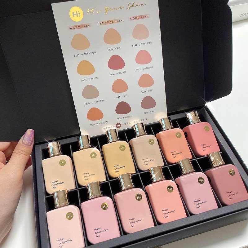 Sơn thạch Higel Nail set Hi It's Your Skin