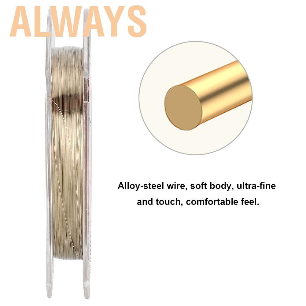 Dây thép hợp kim dài 100m cho màn hình điện thoại Always Zhuida 0.03mm
