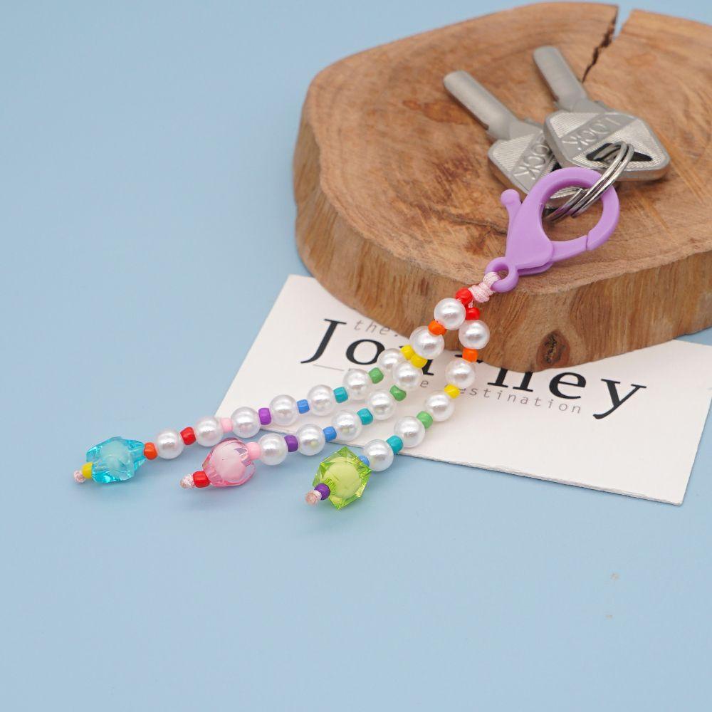 Móc Chìa Khóa Đính Hạt Dễ Thương