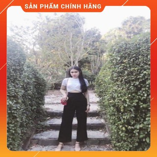Freeship Quần suông ống sớ khoá sườn bán sỉ