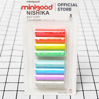Pin AAA không Hg 7 màu (8c) MINIGOOD-381664