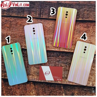 Ốp lưng Oppo Reno Ốp lưng mặt kính cường lực hiệu ứng chuyển màu cực đẹp ORN190824A2