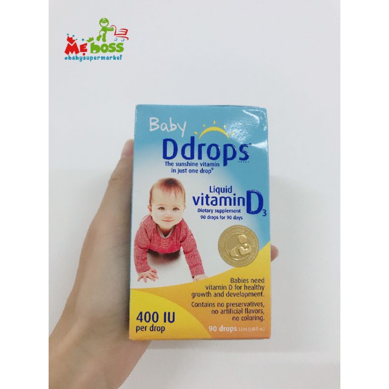 Drop vitamin D3 chính hãng giá tốt