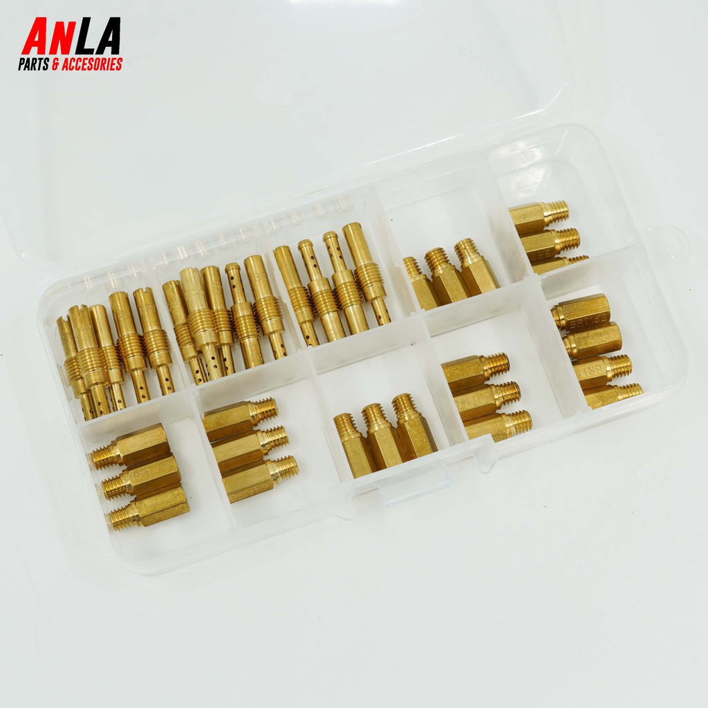 Bình xăng con BRT CNC PWK 32 34mm SUPER FLOW