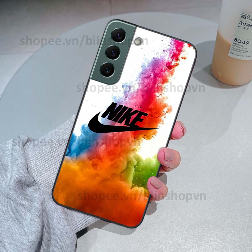 Ốp Samsung S22 / S22 Plus / S22 Ultra / S22+ in hình thương hiệu nhiều màu sắc thể thao cá tính thời trang