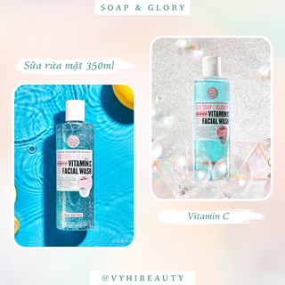 Sữa rửa mặt Soap and Glory Face Soap and Clarity 3 in 1 Daily Vitamin C Facial Wash