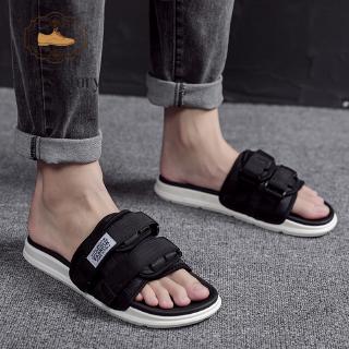 Dép Cotton Quai Dán Màu Đen/Trắng Phong Cách Thể Thao Thời Trang Xuân Hè Cho Nam Và Nữ