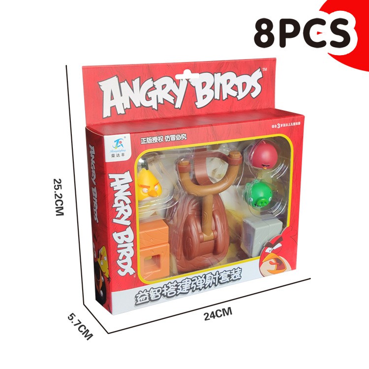 Bộ Đồ Chơi Xếp Hình Angry Bird Cho Bé Trai