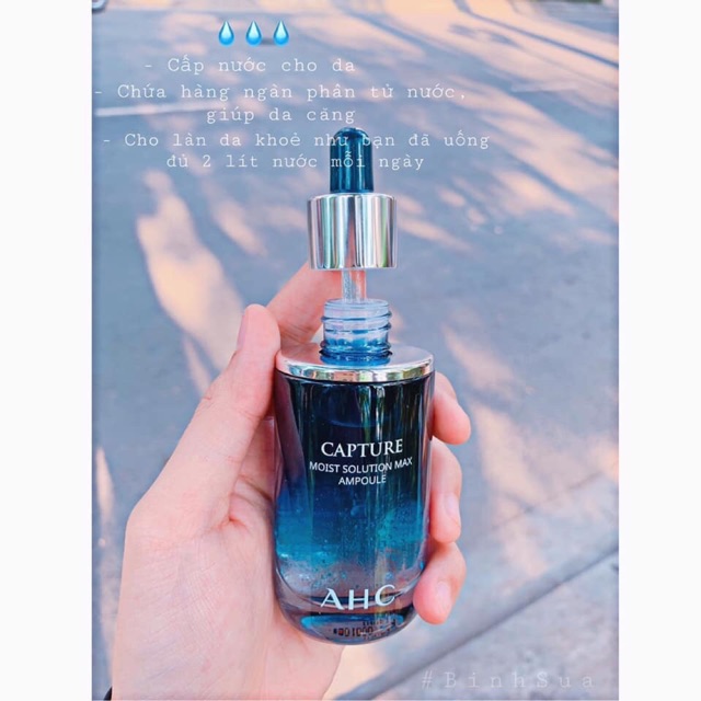 [FREE SHIP] Serum AHC Xanh Siêu cấp nước Cấm Ẩm Tái Tạo Đều màu da Se lỗ chân lông