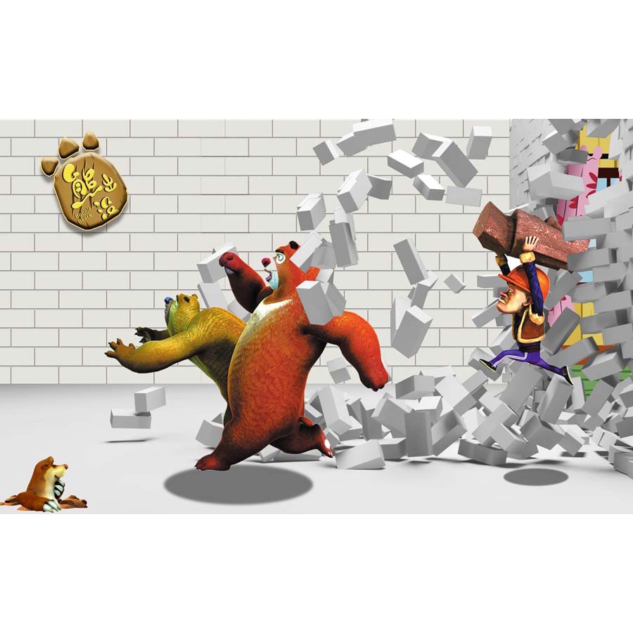 Tranh Dán Tường Hoạt Hình 3D chất liệu chống thấm nước