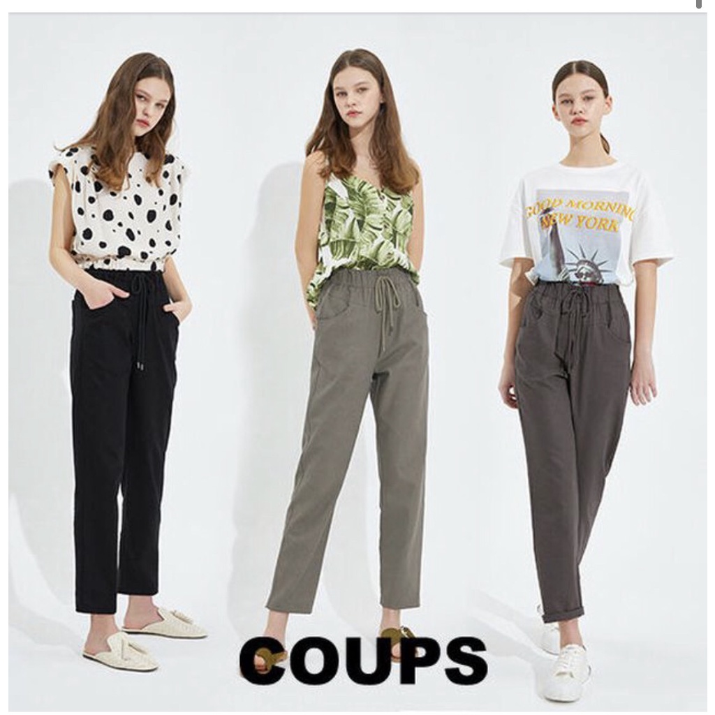 Quần baggy nữ linen 3 màu xuất khẩu dư xịn
