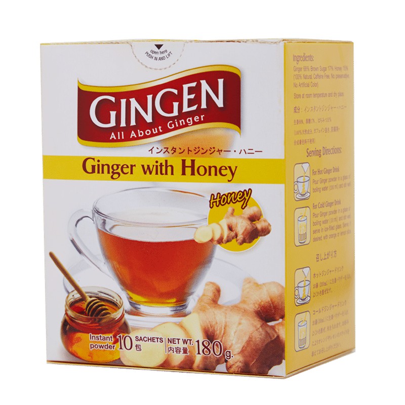 TRÀ GỪNG GINGEN MẬT ONG - 180G