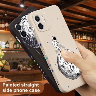 Ốp điện thoại in hình phi hành gia sáng tạo cho Redmi Note 7 8 9 9T Pro Max Redmi 10 10S 4G Pro Max Redmi 9 9A K021