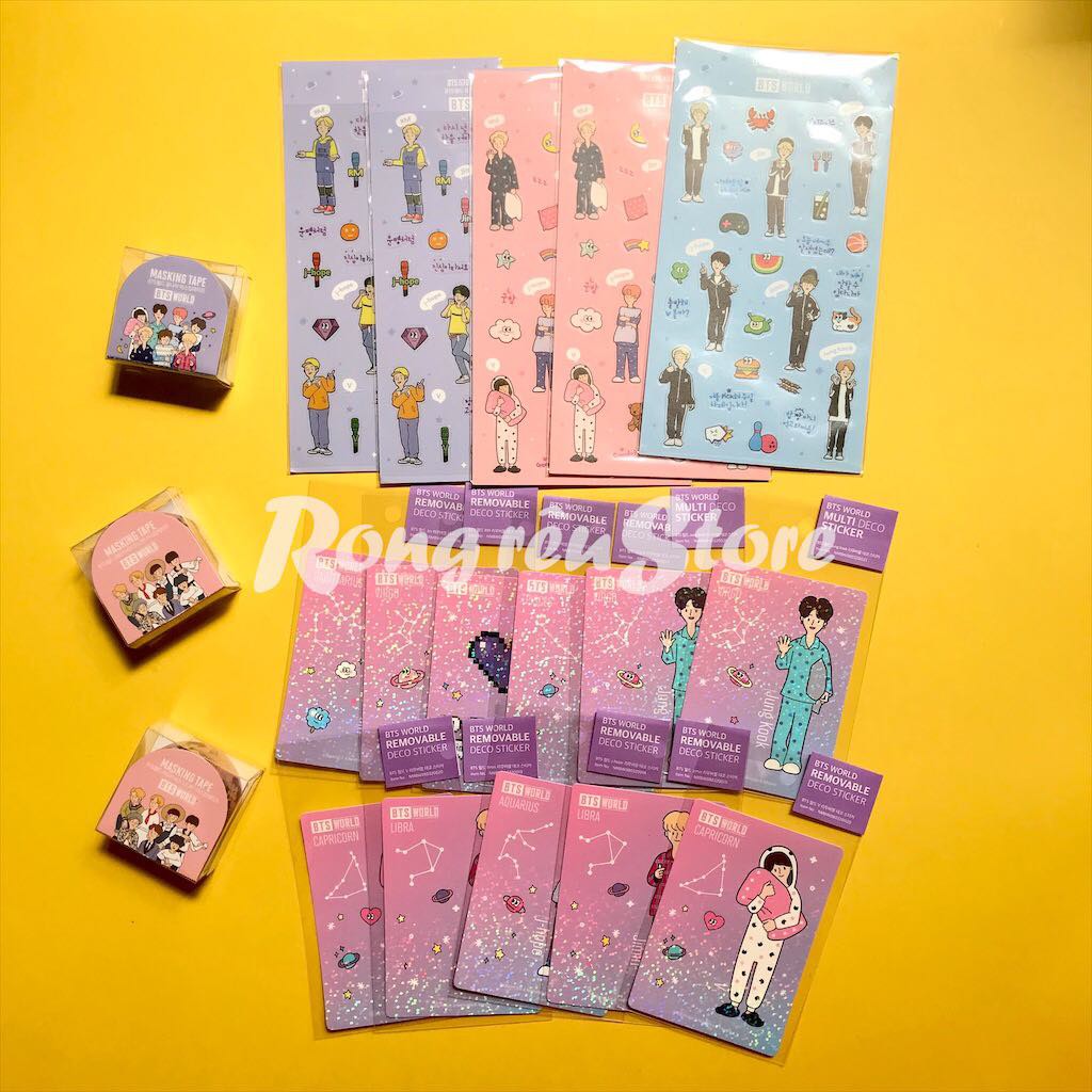 [Hàng OFF] BTS -Sticker/Hình dán các loại